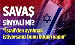 ABD'nin İsrail Büyükelçiliğinden personele: "Gitmek istiyorsanız bunu bugün yapın"