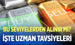 Altın ve Gümüş bu seviyelerden alınır mı? İşte Uzman tavsiyeleri…
