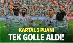 Beşiktaş deplasmanda Kocaelispor'u tek golle devirdi