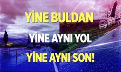 Buldan’da sabıkalı yol… İki kamyon şarampole devrildi!