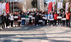 Dereceye giren sporcular ödüllendirildi