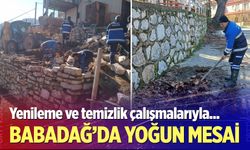 Babadağ'da yoğun mesai