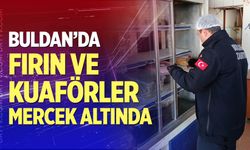 Buldan'da fırın ve kuaförler mercek altında
