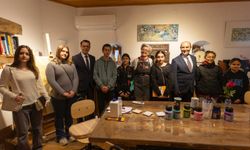 Datça’da öğrenciler sanata doydu