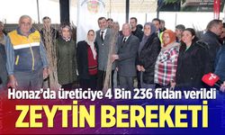 Honaz’da üreticiye 4 Bin 236 fidan verildi