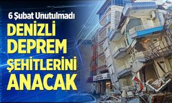 Denizli Deprem Şehitlerini Anacak