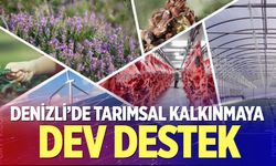Denizli’de tarımsal kalkınmaya dev destek
