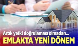 Emlakta yeni dönem başladı