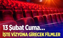 13 Şubat Cuma vizyona girecek filmler...
