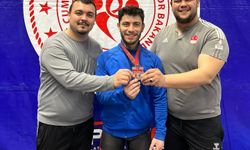 Denizli’nin gururu Halil İbrahim Aktaş Türkiye üçüncüsü