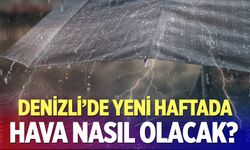 Denizli’de yeni haftada hava nasıl olacak?