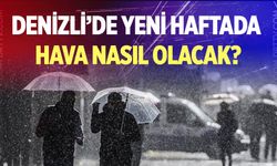 Denizli’de yeni haftada hava nasıl olacak?