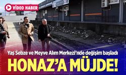 Honaz’da Yaş Sebze ve Meyve Alım Merkezi’nde değişim başladı