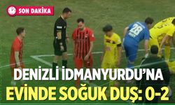 Denizli İdmanyurdu’na evinde soğuk duş: 0-2