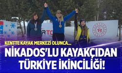 Nikados'lu kayakçıdan Türkiye ikinciliği!