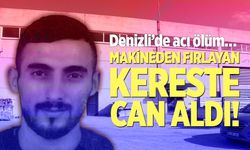 Denizli'de acı ölüm…