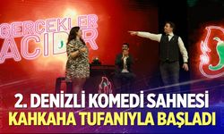2. Denizli Komedi Sahnesi kahkaha tufanıyla başladı