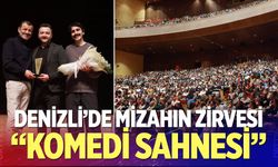 Denizli’de mizahın zirvesi “Komedi sahnesi”