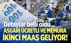 Asgari ücretli ve memura ikinci maaş geliyor