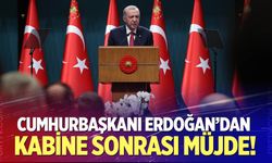 Cumhurbaşkanı Erdoğan'dan kabine sonrası müjde!