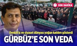Denizlili siyasetçi Mustafa Gürbüz son yolculuğuna uğurlandı