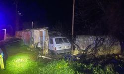 Otomobil bahçe duvarına çarptı: 1 ölü