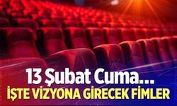 13 Şubat Cuma vizyona girecek filmler...