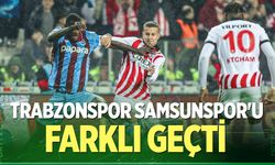 Trabzonspor Samsunspor'u farklı geçti!