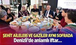 Denizli’de anlamlı iftar…