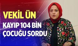 Denizli Milletvekili Ün kayıp 104 bin çocuğu sordu