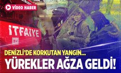 Denizli’de apartman dairesindeki yangın korkuttu!