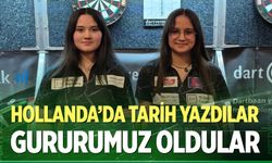 Denizlili dartçılar Hollanda’da tarih yazdı