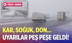 Denizli'nin yüksek kesimlerinde kar yağışı etkili oluyor