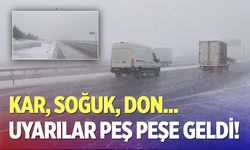 Denizli'nin yüksek kesimlerinde kar yağışı etkili oluyor