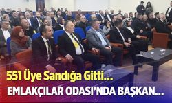 Emlakçılar Odası’nda Başkan yeniden Muhammet Karataş oldu...