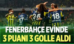 Fenerbahçe evinde 3 puanı 3 golle aldı...