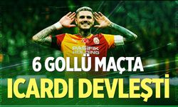 Galatasaray sahasında Icardi ile devleşti! Eyüpspor'u 5-1 yendi...