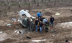 Isparta'da trafik kazası! Otomobil şarampole uçtu...