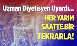 Ramazan ayında su tüketimi ve sakin yeme uyarısı!