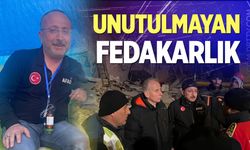 Unutulmayan fedakarlık: Kolunda kemoterapi serumuyla deprem bölgesinde çalıştı