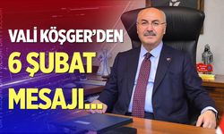 Vali Köşger; "Asrın feleklerinde dayanışmanın en güçlü örneklerini sergilemiştir"