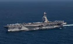 ABD’ye ait USS Gerald R. Ford uçak gemisinde yangın: 2 yaralı