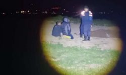 Aydın Kuyuca'da türbede kaçak kazı yapan 7 şahıs suçüstü yakalandı