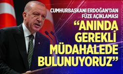 Cumhurbaşkanı Erdoğan’dan füze açıklaması