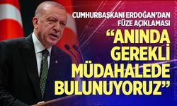 Cumhurbaşkanı Erdoğan’dan füze açıklaması