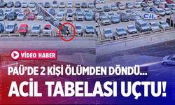 PAÜ Hastanesi’nde korku dolu anlar: Acil tabelası uçtu