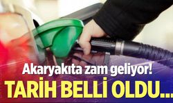 Akaryakıta zam geliyor: Tarih belli oldu