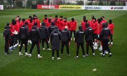 A Milli Takım, Kosova yolculuğu öncesi Riva’da çalıştı