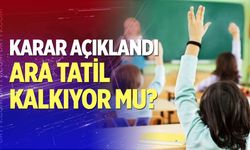 Ara tatil kalkıyor mu?
