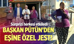 Başkan Pütün'den kitap yazan eşine anlamlı sürpriz